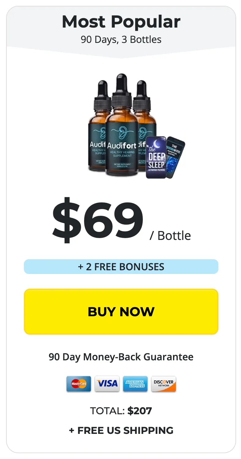 Buy Audifort 3 Bottles